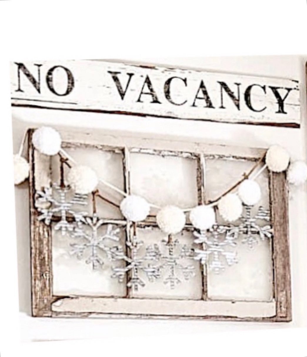NO VACANCY Sign, Salvaged Barn Wood, Chippy Farmhouse Decor