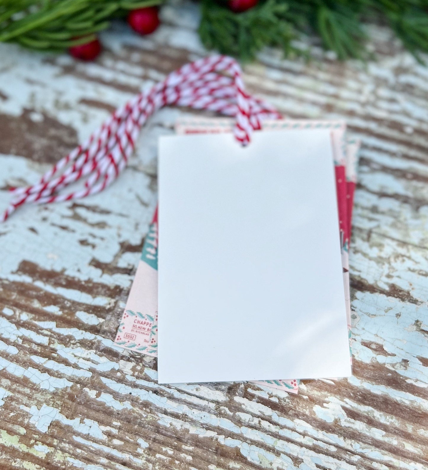 Christmas GIFT TAGS Rudolph Reindeer Vintage Retro Farmhouse Decor Gift Wrap Primitive Christmas Favor