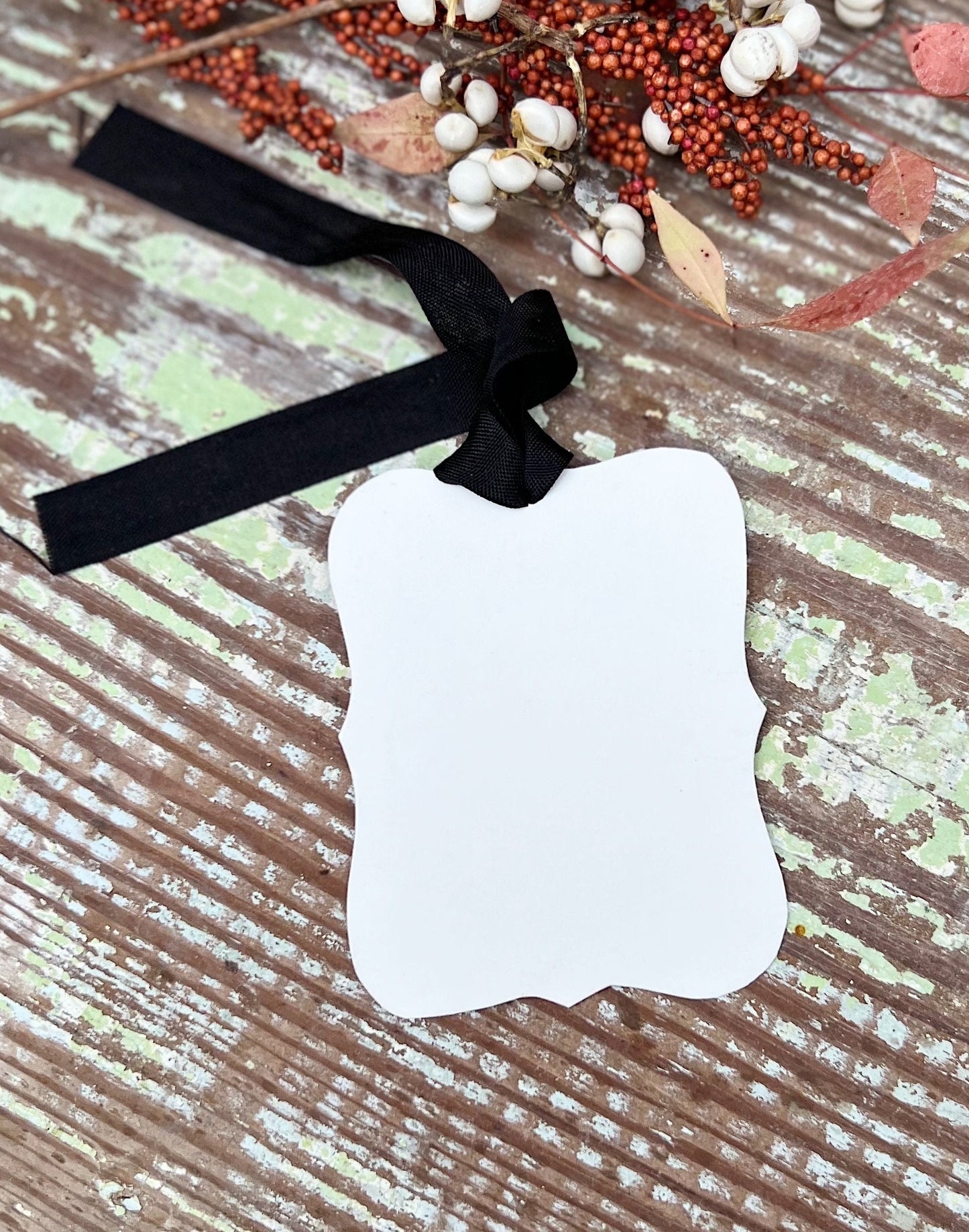 HALLOWEEN Gift Tags RETRO Vintage Black Bracket Scull Farmhouse Decor Grungy Party Favor Halloween Card Tag Owl Pumpkin Witch Black Cat Fall