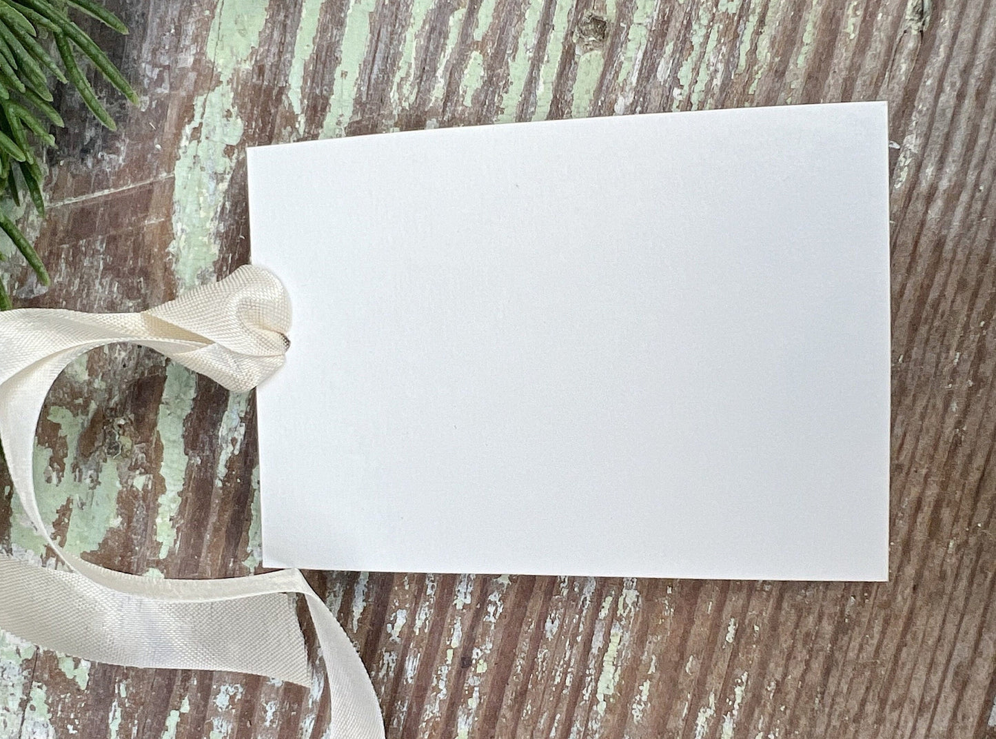 Christmas Vintage Gift Tags Santa MAKING A LIST Farmhouse Christmas Decor Card French Shabby Gift Wrap