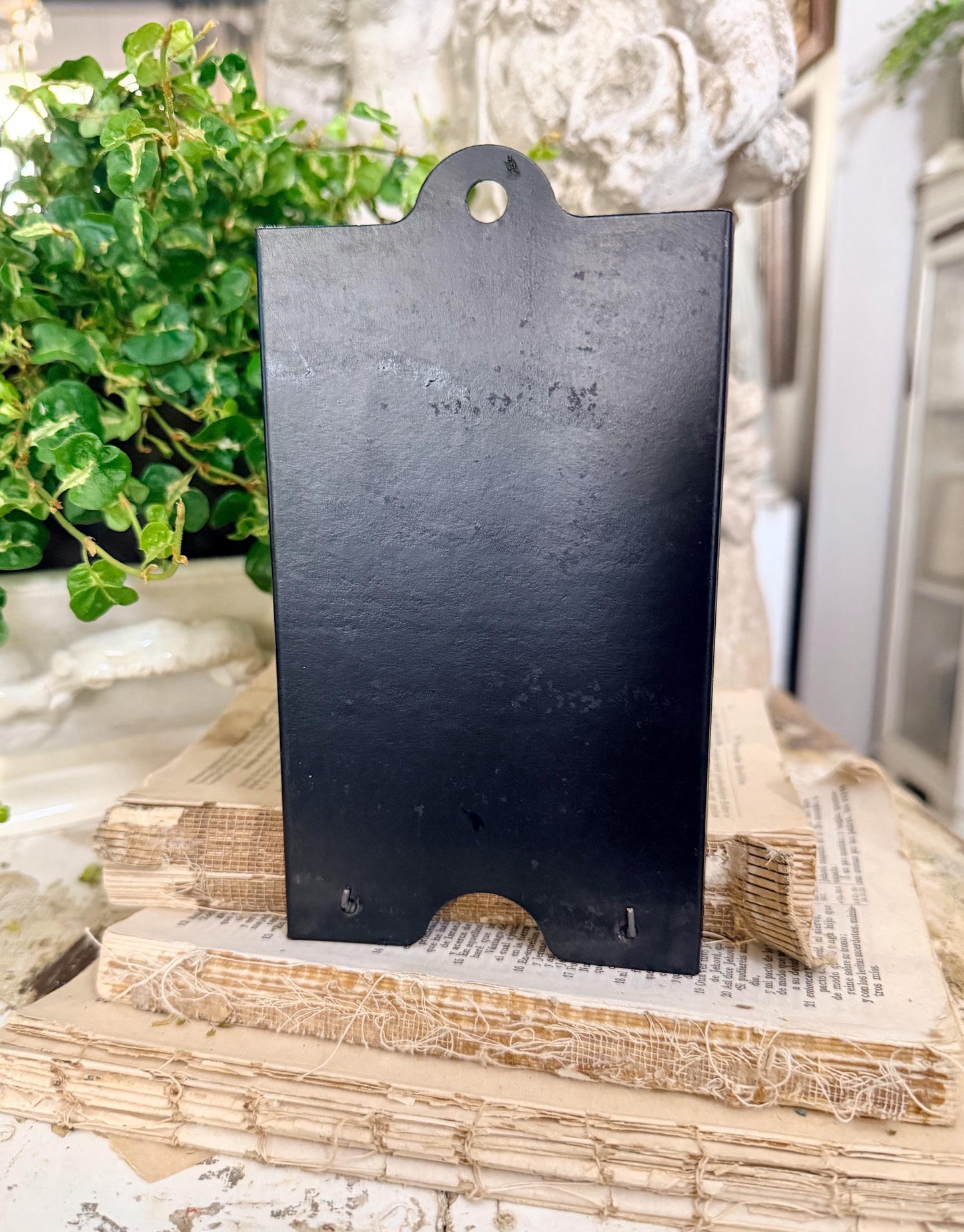 Antique McCaskey Register Clip THURSDAY Receipt Holder – Industrial Metal Clipboard Farmhouse Decor