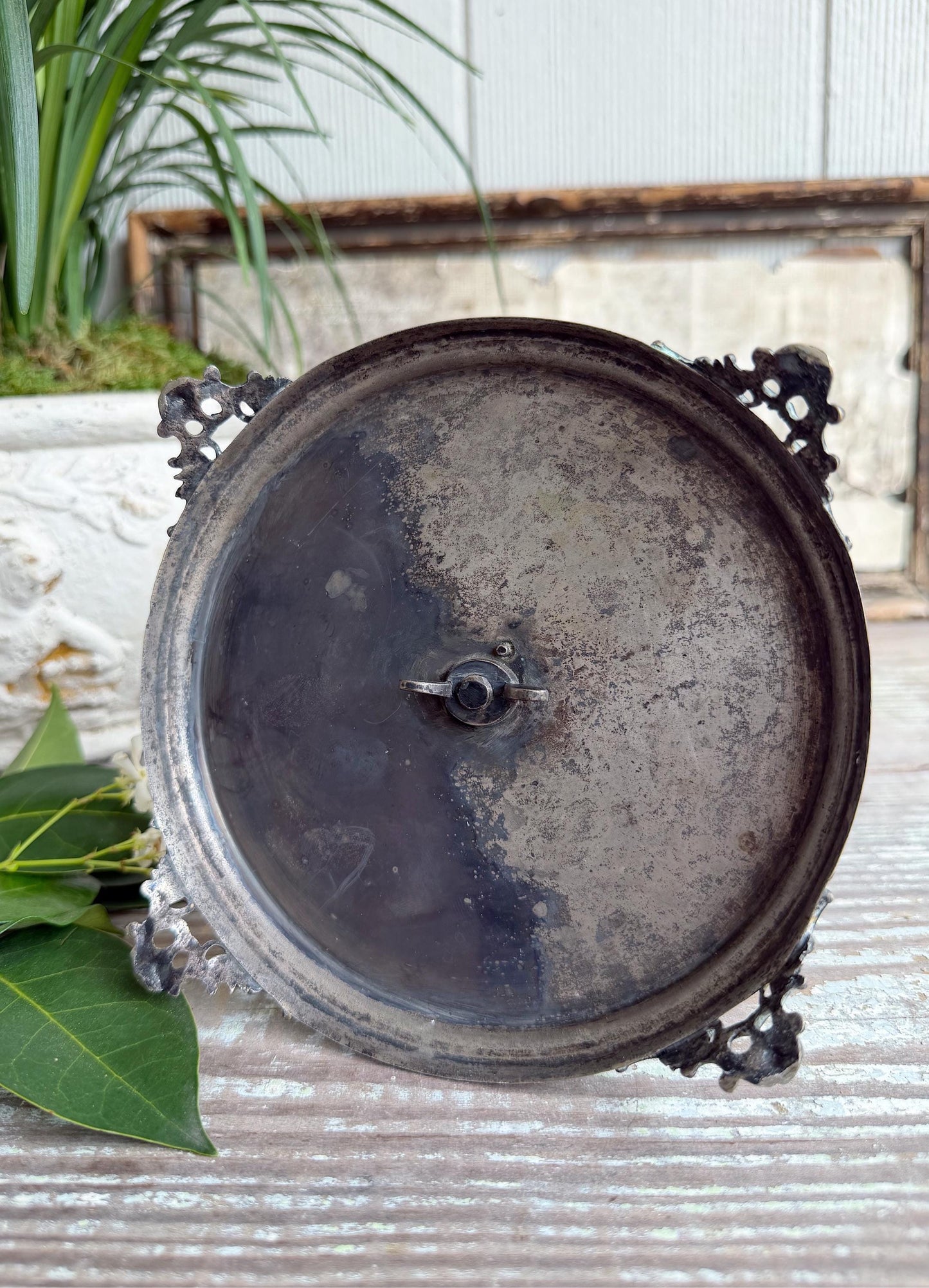 Antique Silver Cruet Stand, Victorian Table Caddy, Ornate Condiment Holder, Farmhouse Display