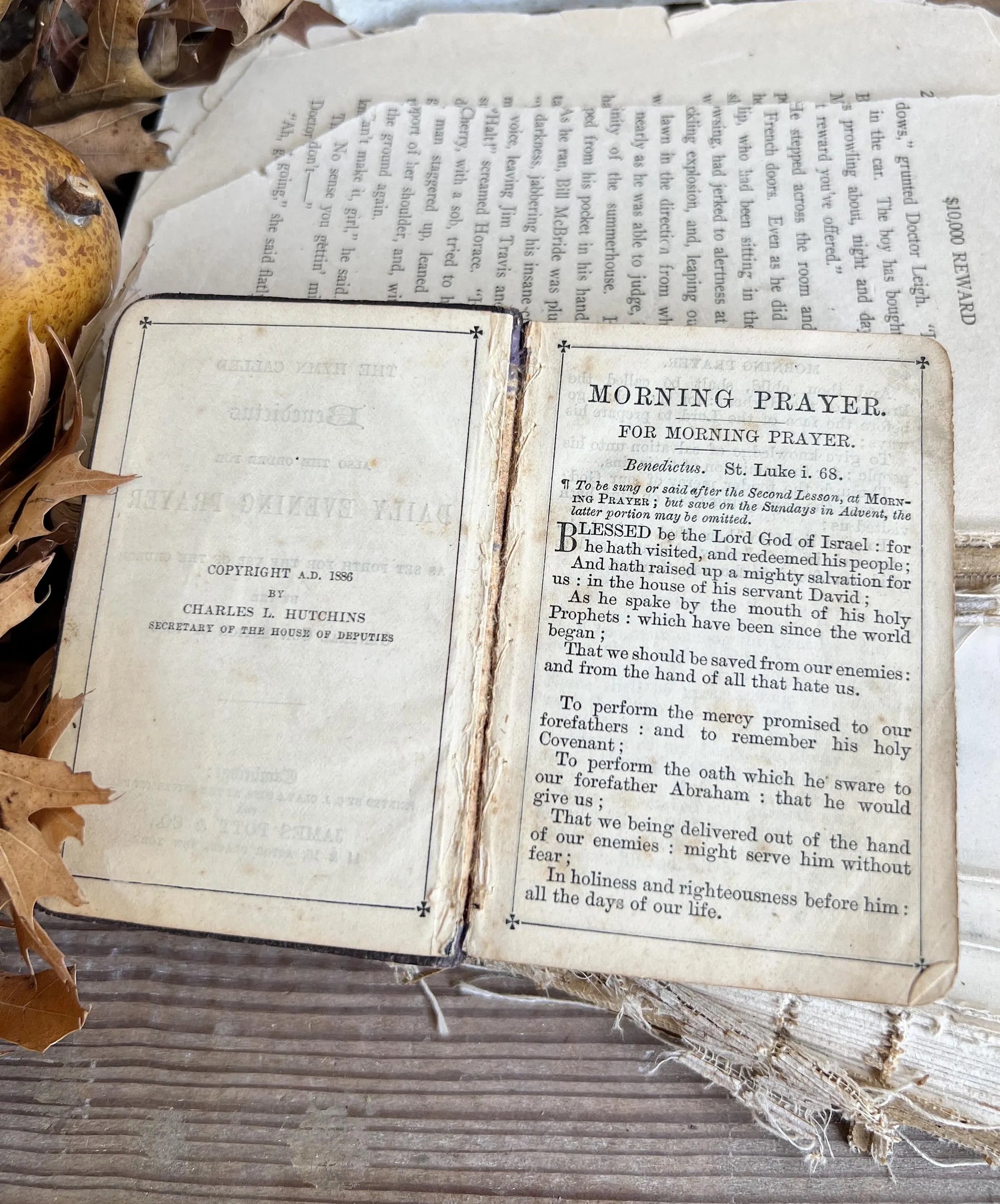 Antique COMMON PRAYER BOOK