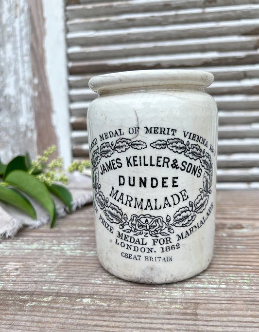 Antique Dundee Marmalade IRONSTONE Jar