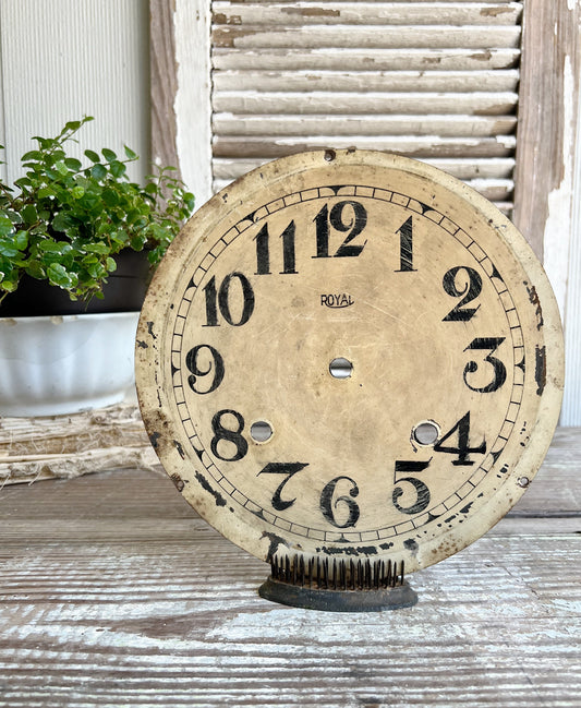 Antique ROYAL Clock Face