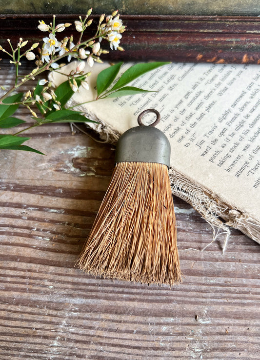 Antique Whisk Crumb Broom