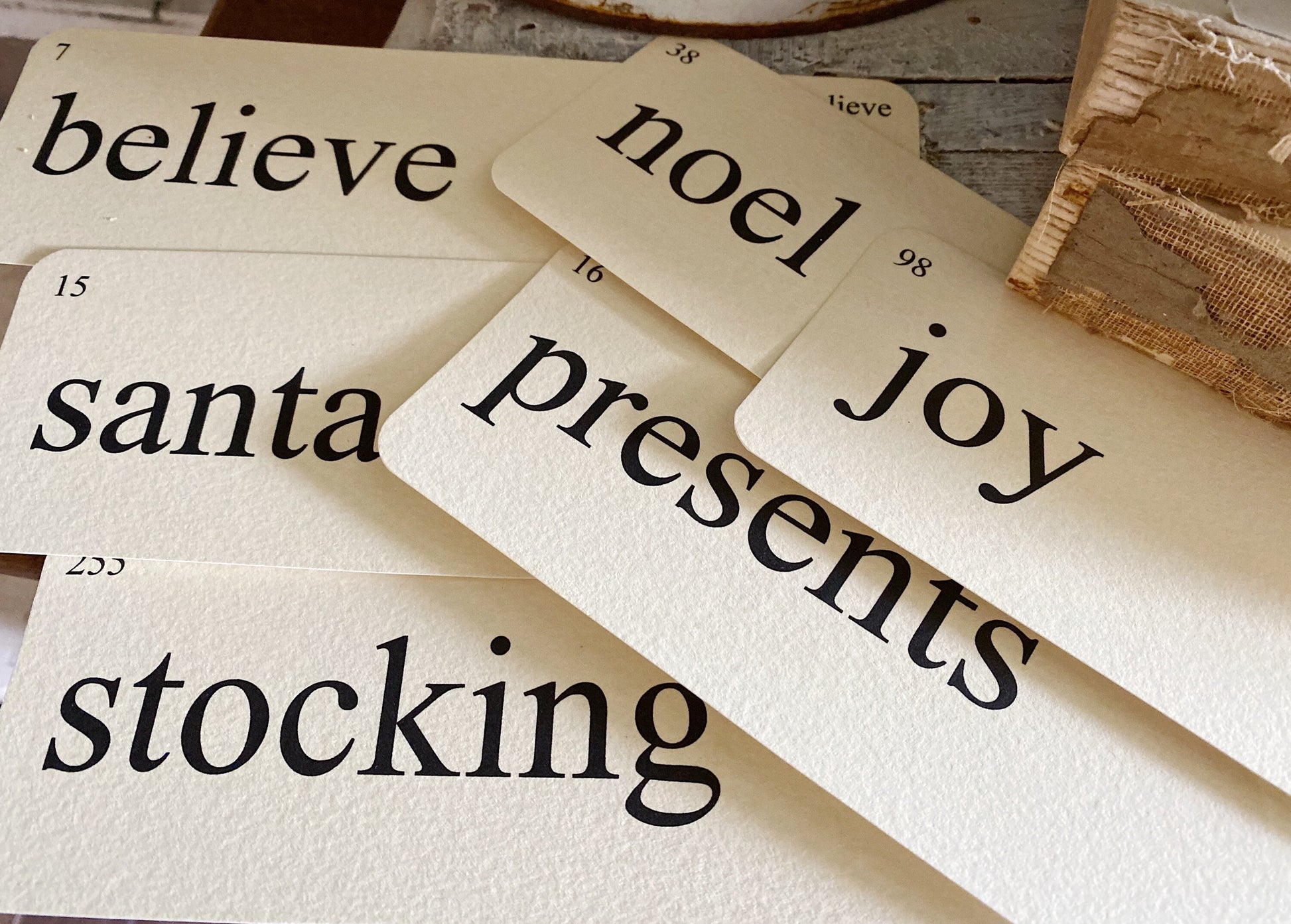 CHRISTMAS Flash Cards