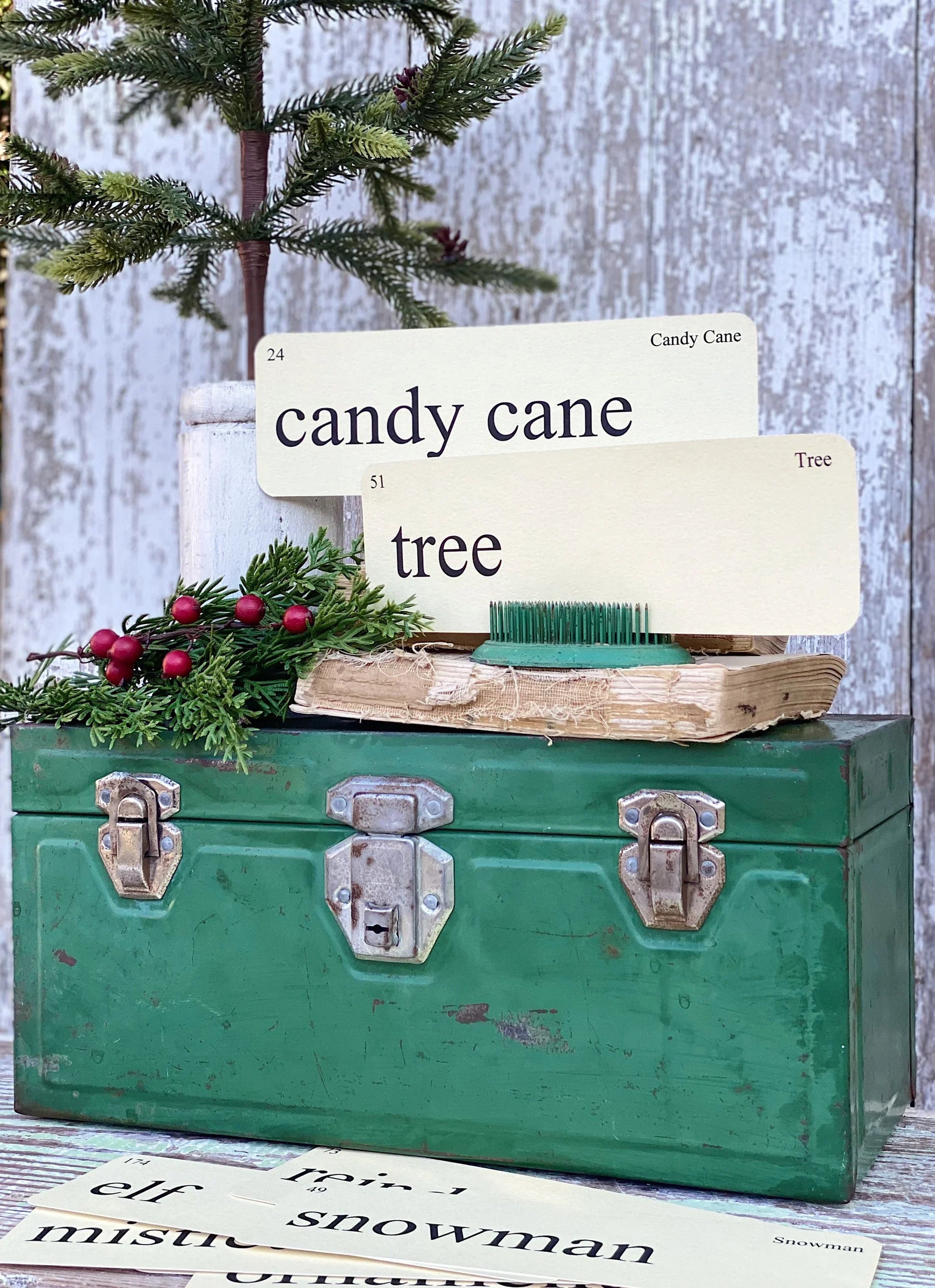 CHRISTMAS WORDS Flash Cards