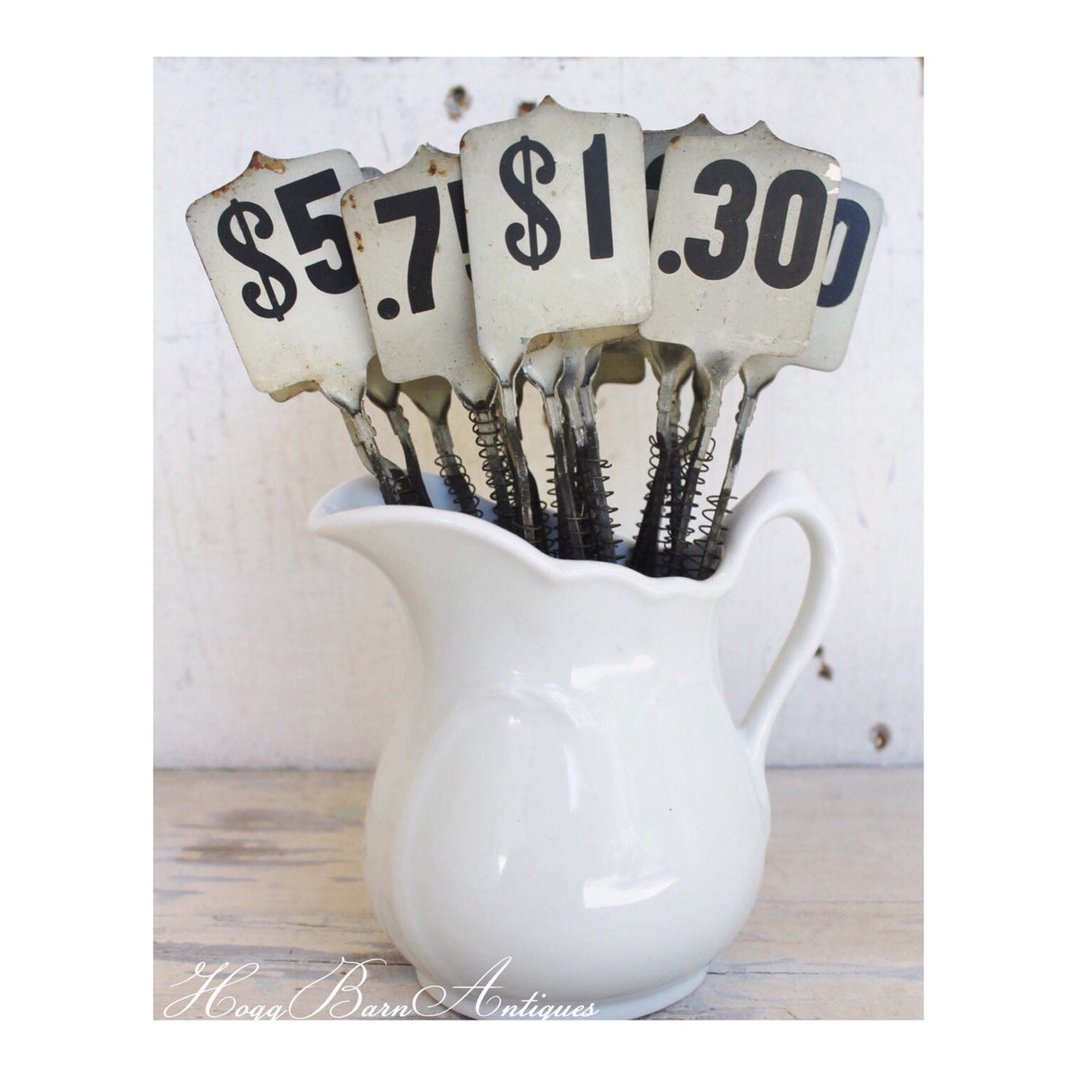 Cash Register Parts Vintage Metal Cash Register Flag Black White Numbers Industrial Farmhouse Decor Country Shabby Chic 1 Dollar Flag Tag