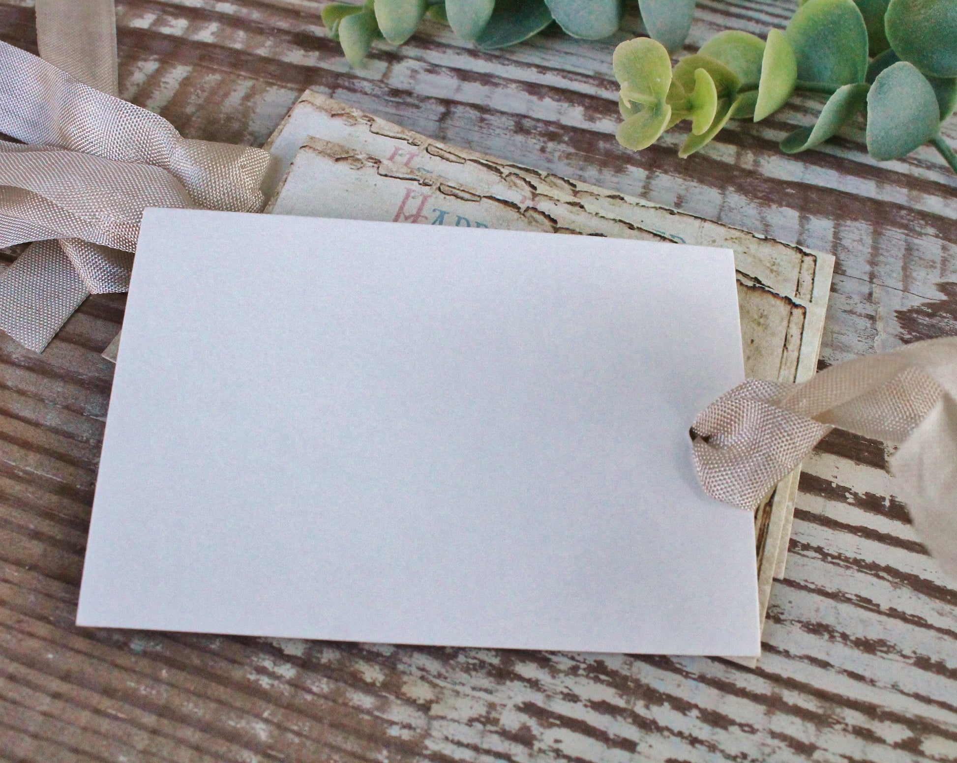 EASTER Vintage Gift Tags Happy Easter Chick Eggs French Farmhouse Decor Card Shabby