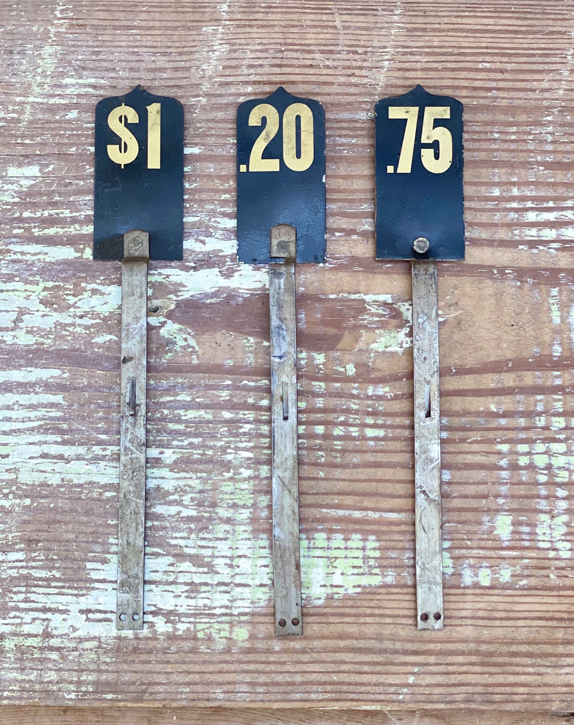 Antique BLACK Cash Register Flag Parts Vintage Metal Numbers Industrial Farmhouse Decor 40 Cent RARE