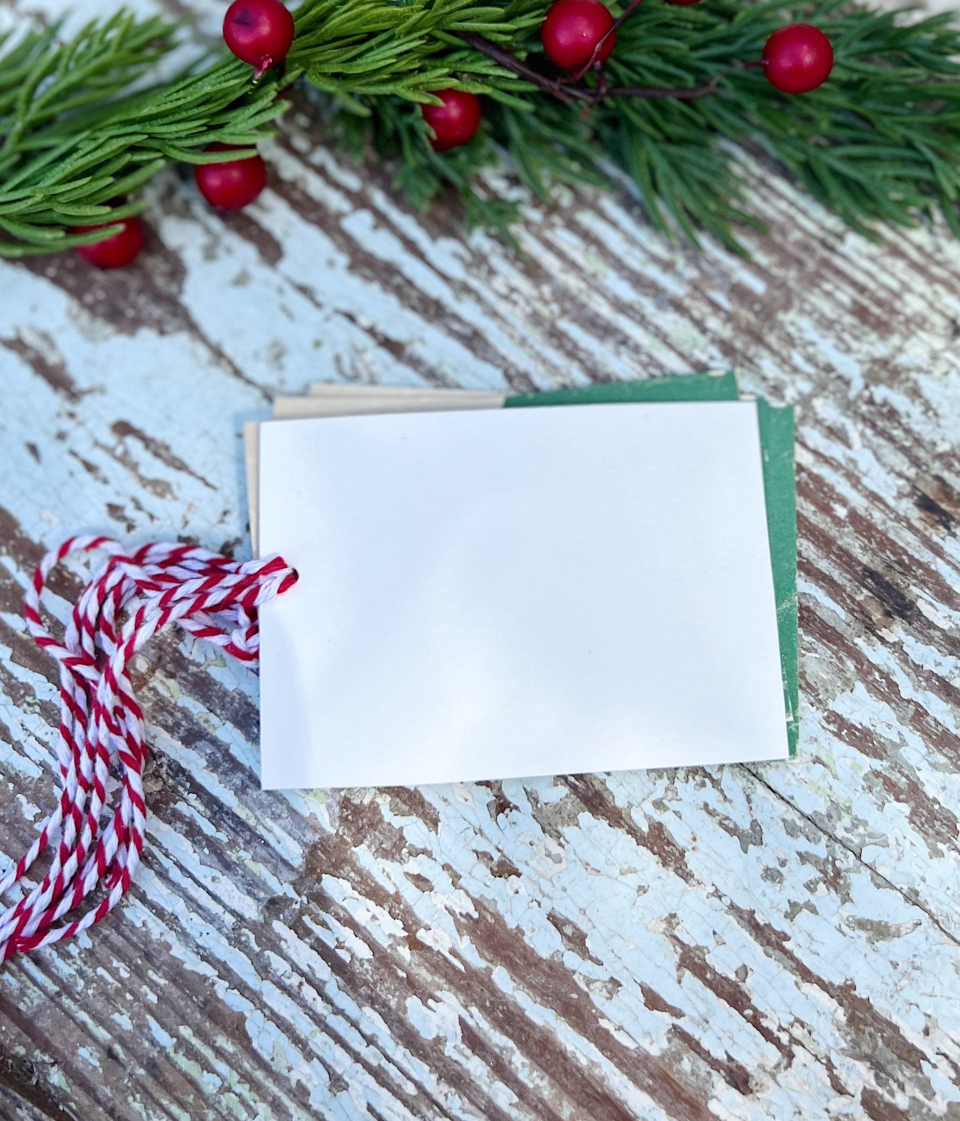 Christmas GIFT TAGS Cookie Cutter Vintage Retro Farmhouse Decor Gift Wrap Primitive Christmas Favor Ornament