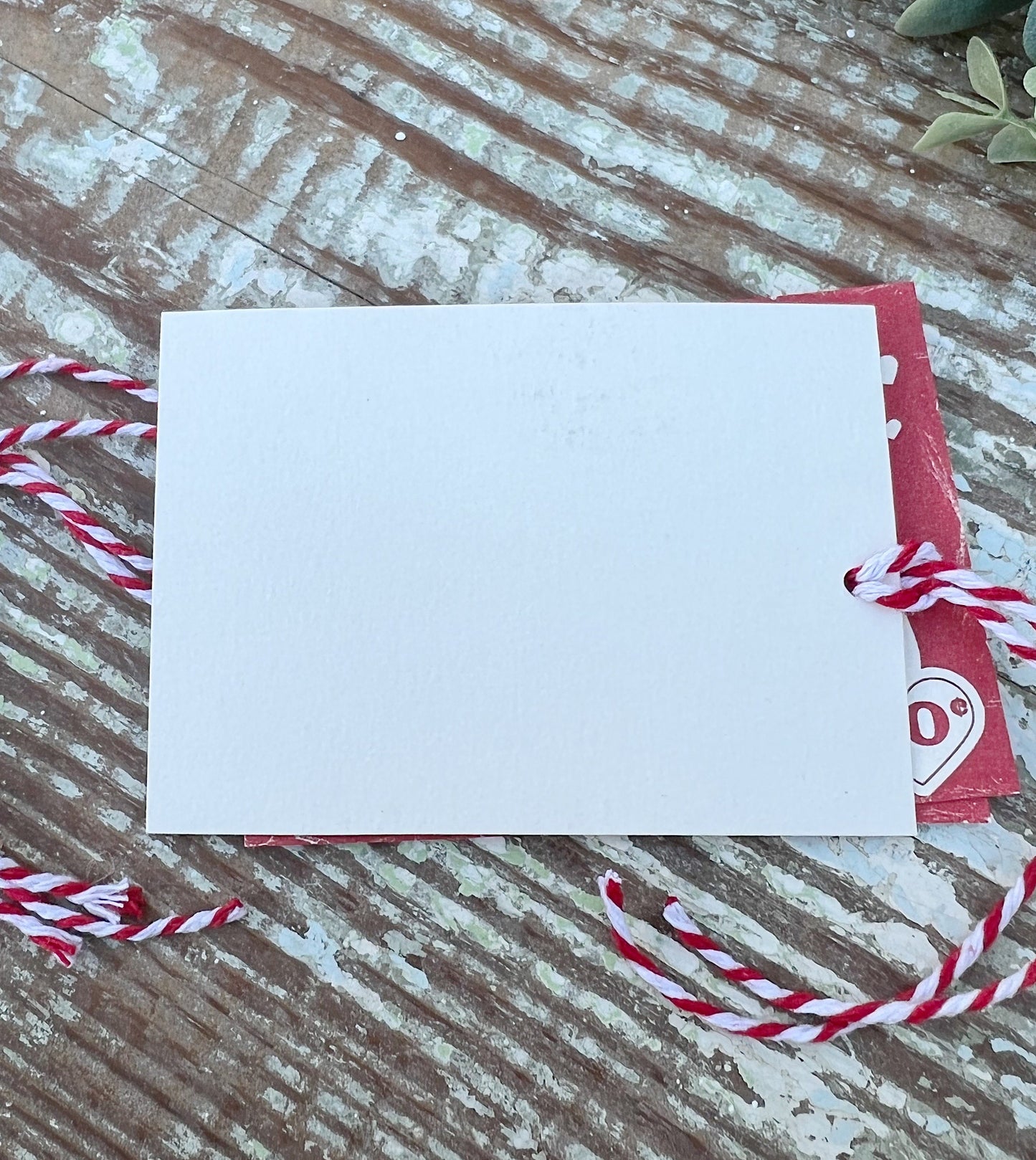 Valentine Retro Vintage Gift Tags Red Cards Farmhouse Decor Shabby Set Of 8 Kids
