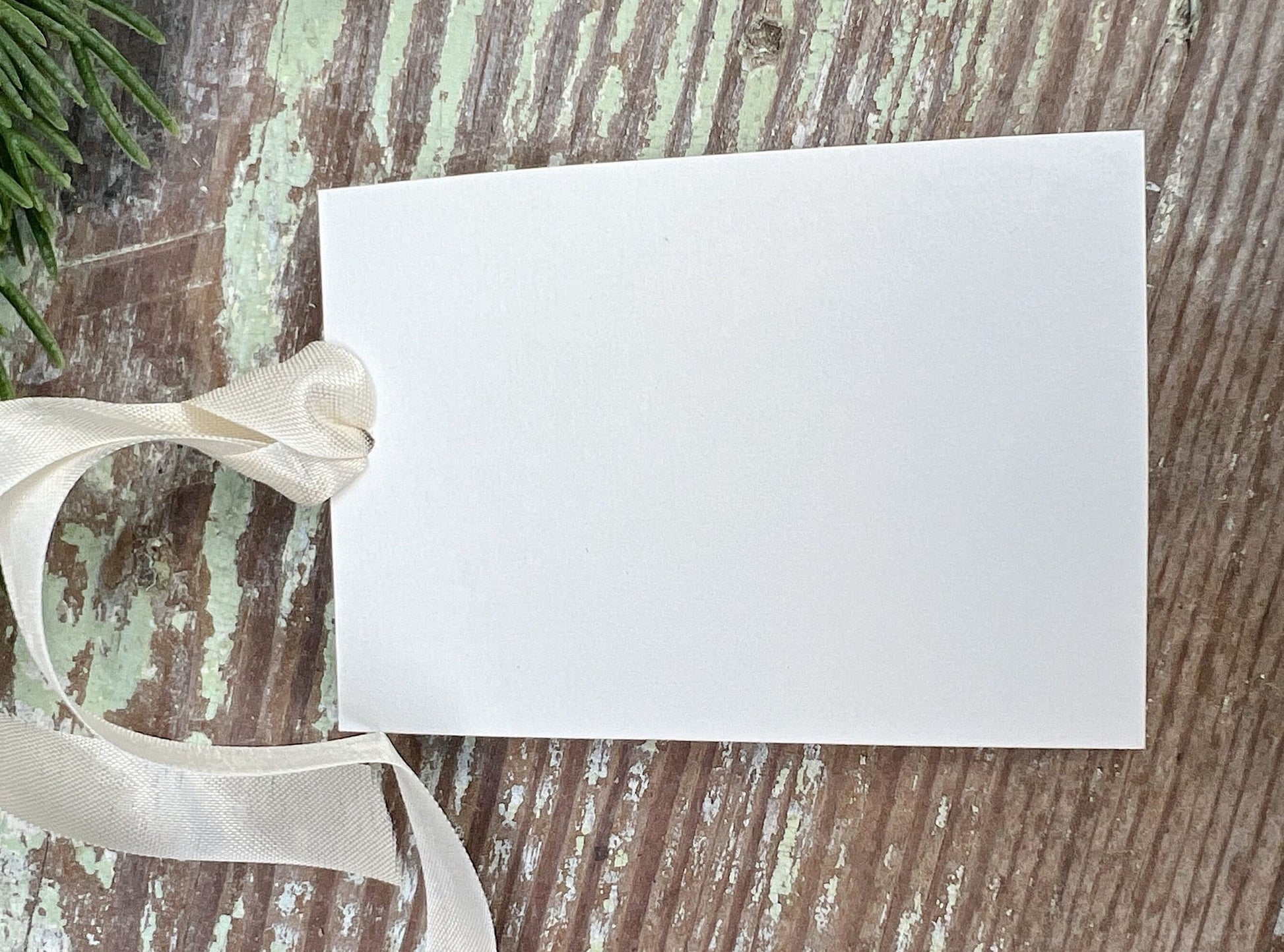 Christmas Vintage Gift Tags Santa POST CARD CHIMNEY Farmhouse Christmas Decor Card French Shabby Gift Wrap