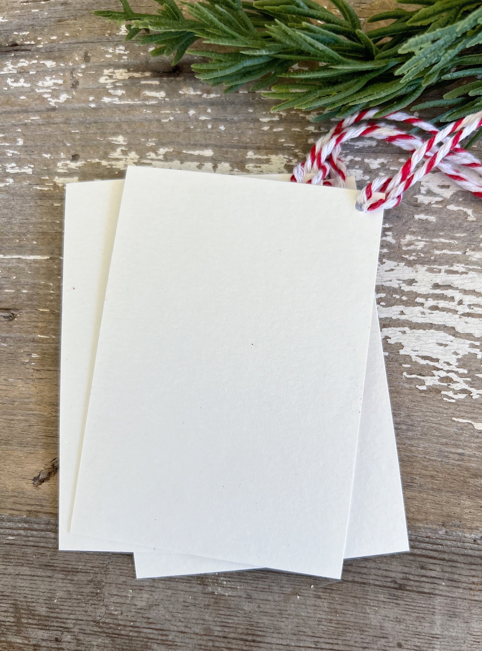 Merry Christmas Gift Tags Vintage Retro Farmhouse Decor Gift Wrap Primitive Christmas Favor
