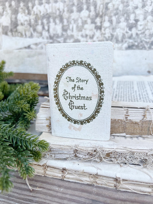 Vintage The Story of the CHRISTMAS GUEST Book Pocket Gibson