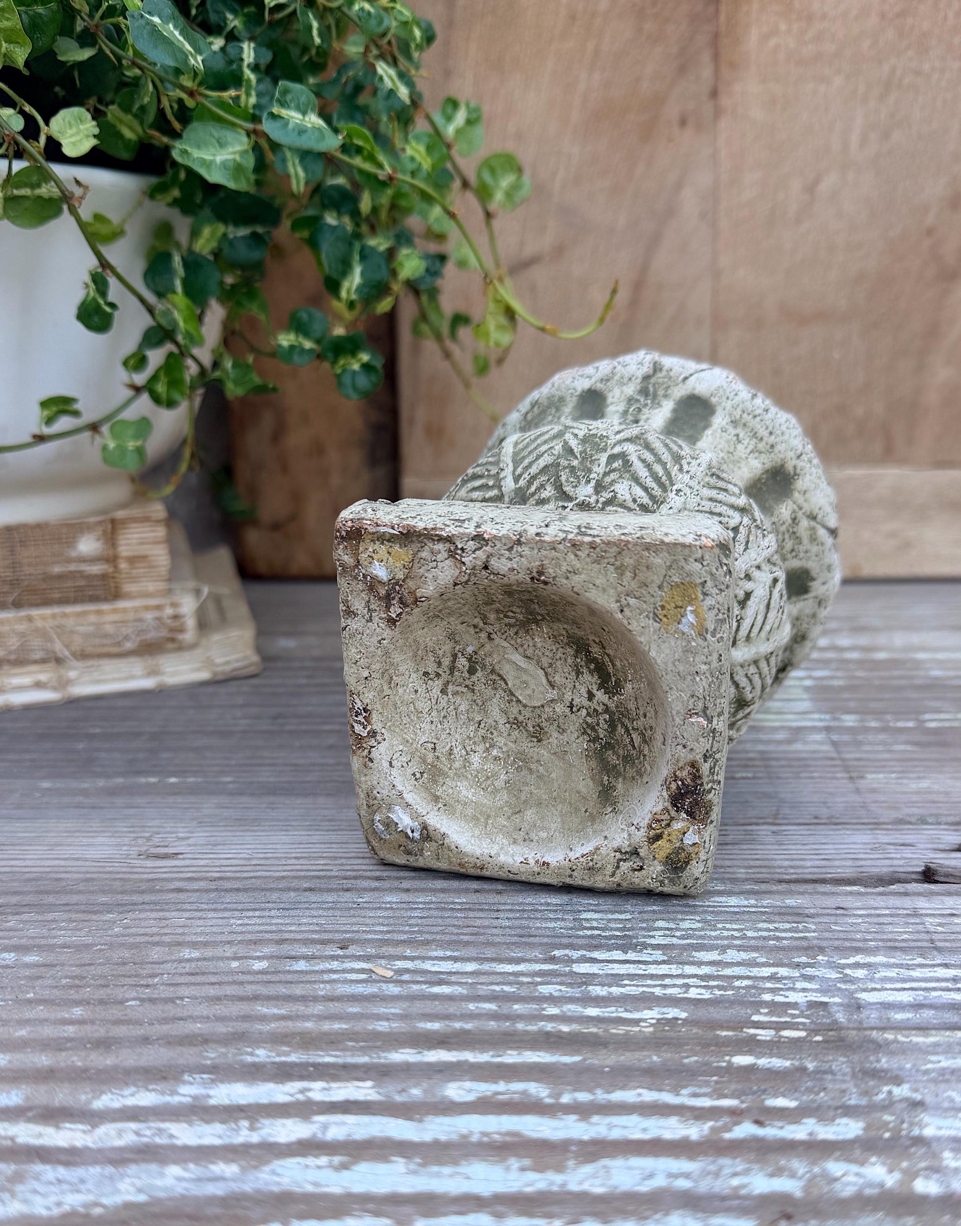 Vintage Terracotta Planter Urn Vase Container Farmhouse Garden Decor