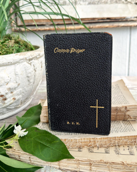 Antique 1920 Book of Common Prayer, Religious Episcopal Manual