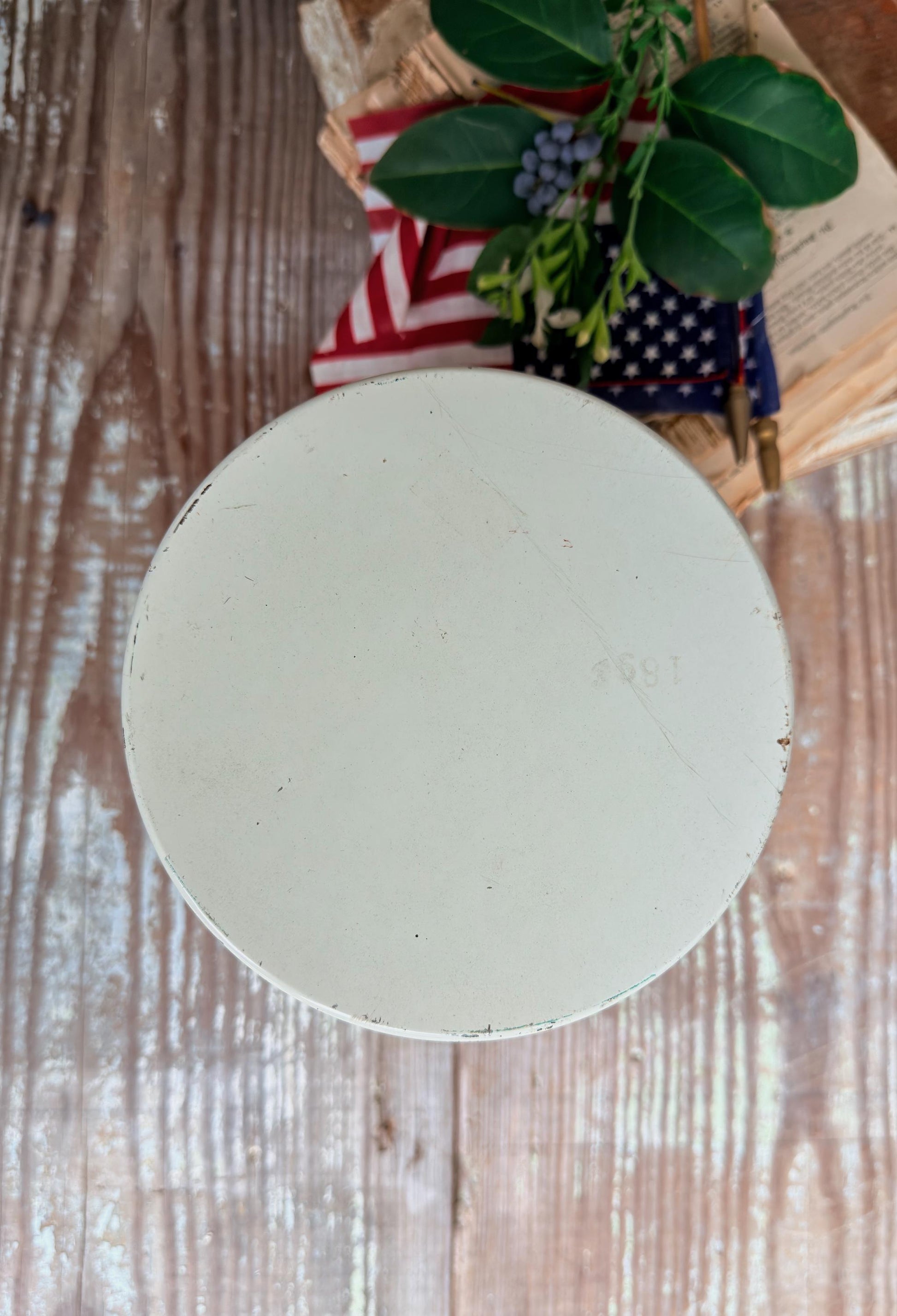 Vintage CAMPFIRE MARSHMALLOWS Tin Can Americana Farmhouse Decor