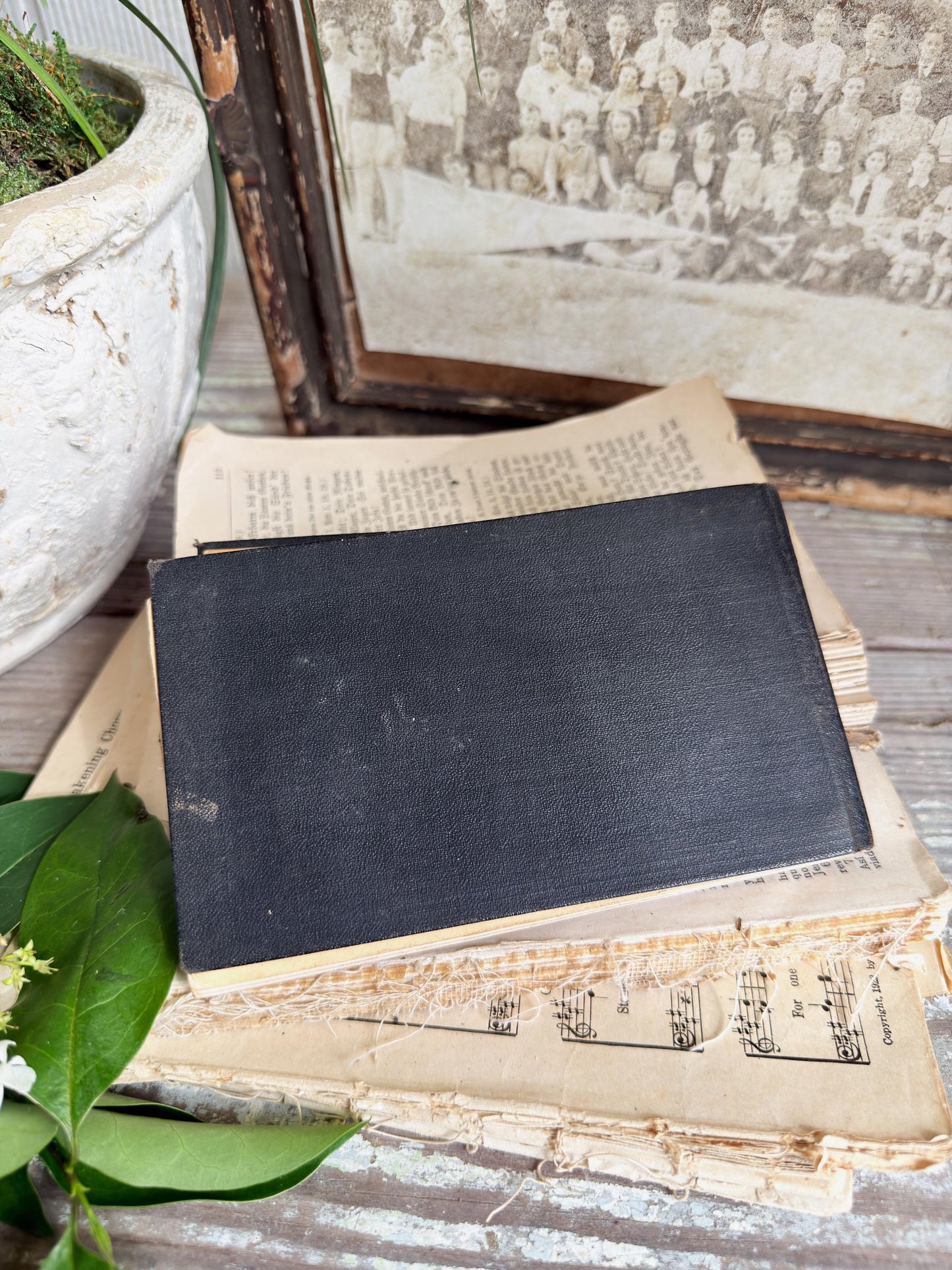 Antique GARDEN FLOWERS of SUMMER Guide Book 1917 Farmhouse Decor Ellen Eddy Shaw Pocket Book