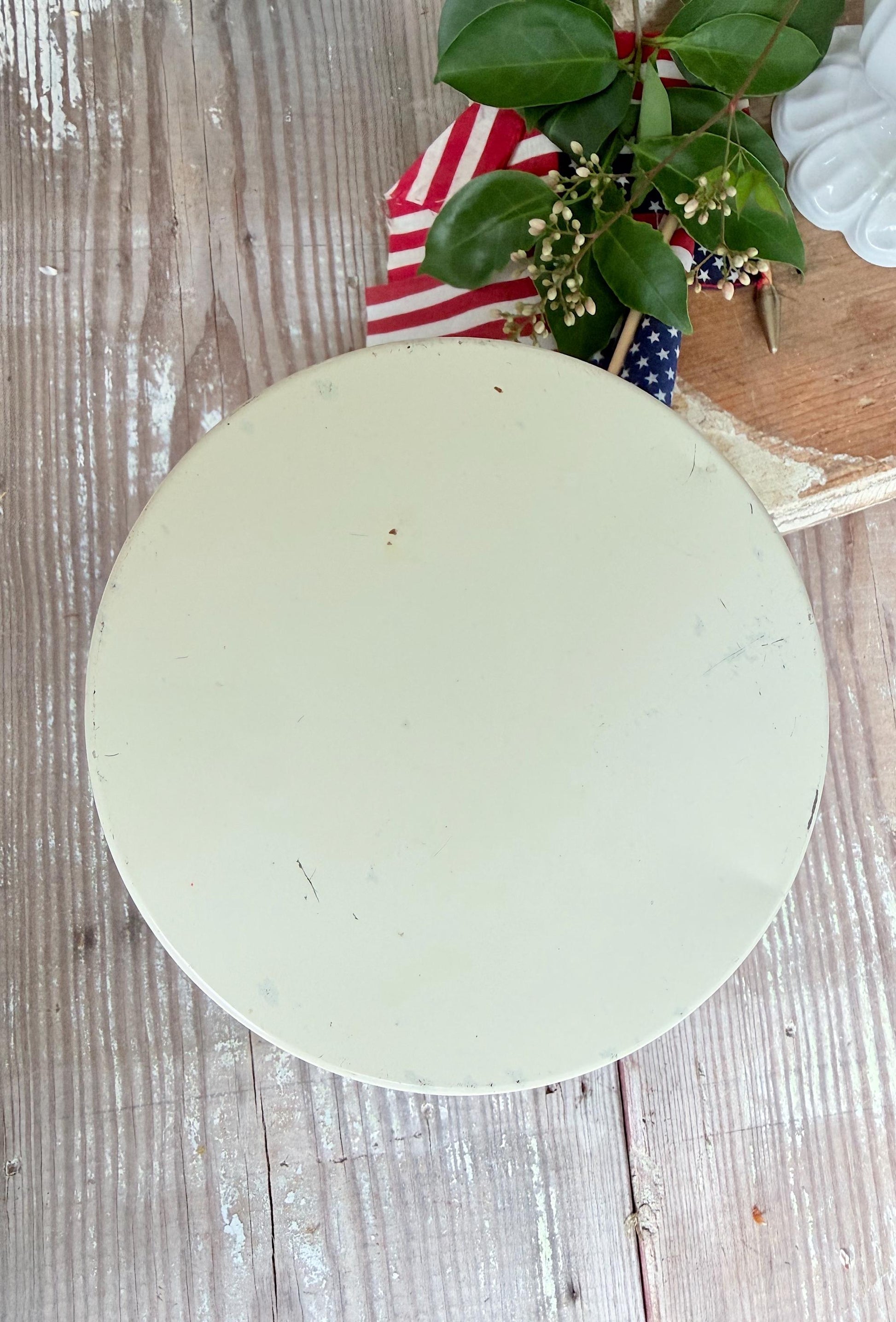 Vintage CAMPFIRE MARSHMALLOWS Tin Can Americana Farmhouse Decor