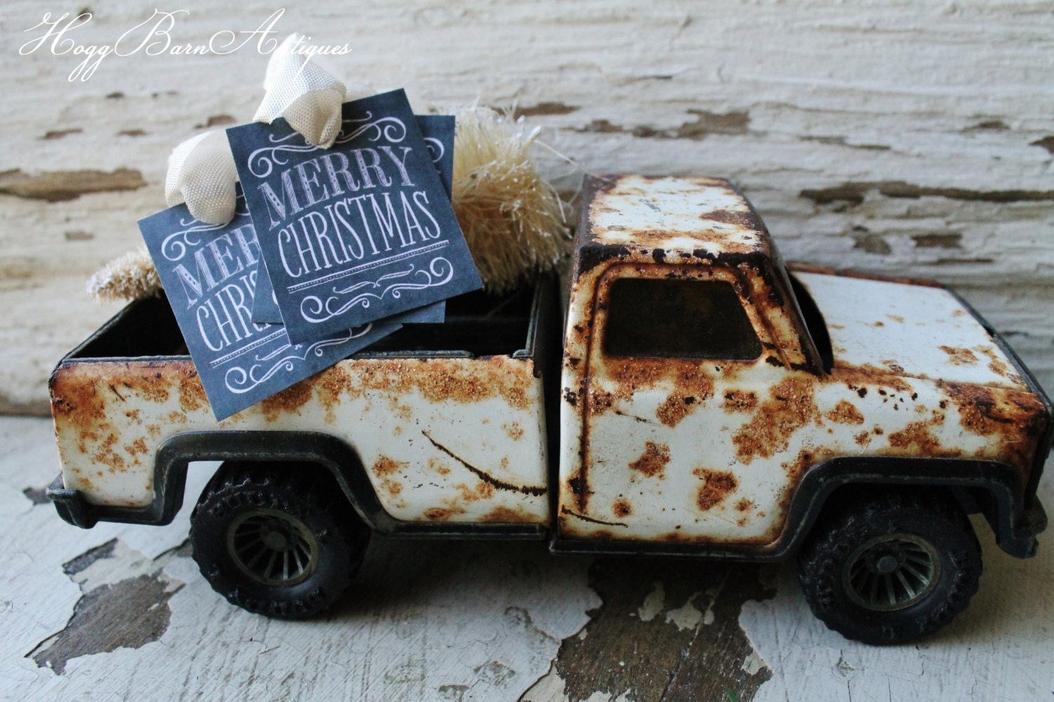 Christmas Gift Tags MERRY CHRISTMAS Chalkboard Farmhouse Decor Vintage French Country Shabby Chic Primitive Christmas