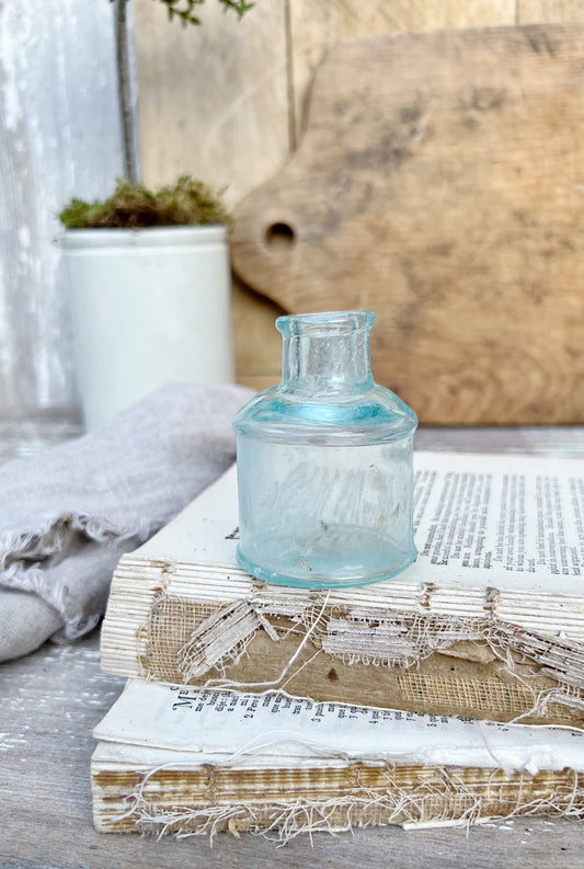 SANFORDS Antique Inkwell Bottle