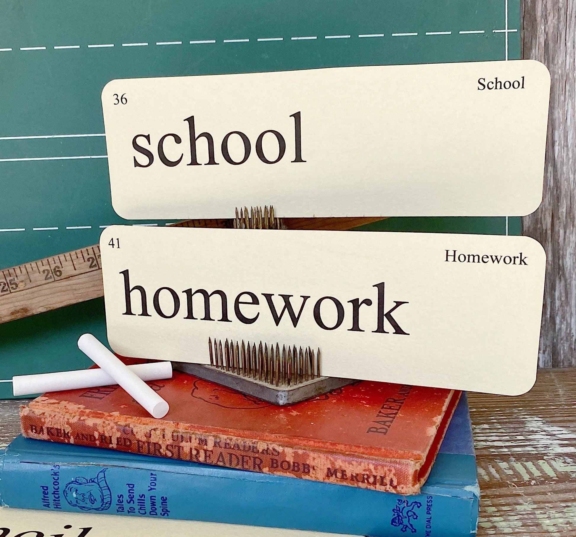 SCHOOL Flash Cards