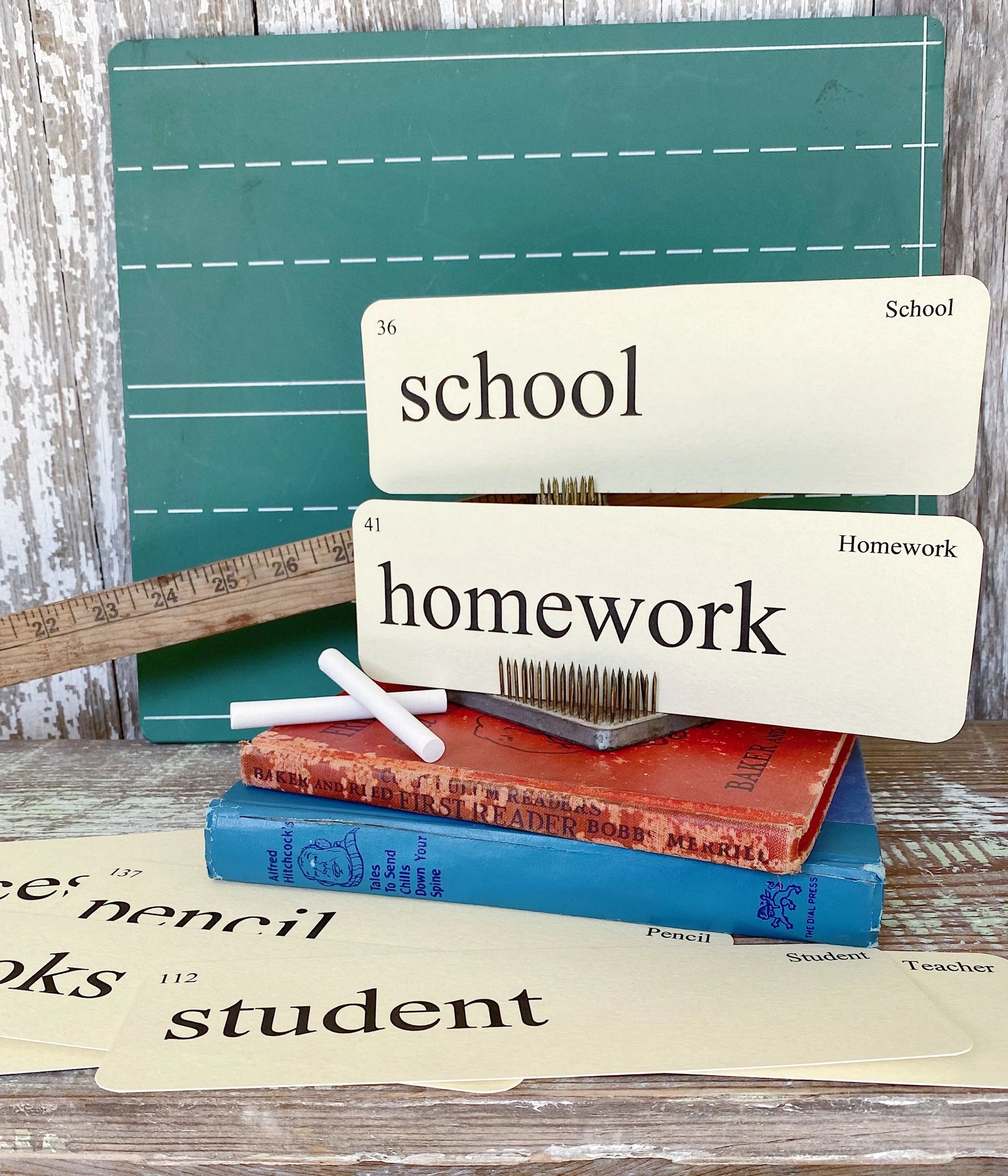 SCHOOL Flash Cards