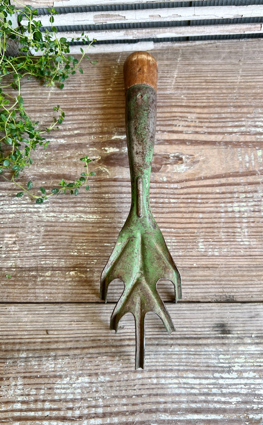 Vintage Garden Cultivator Tool