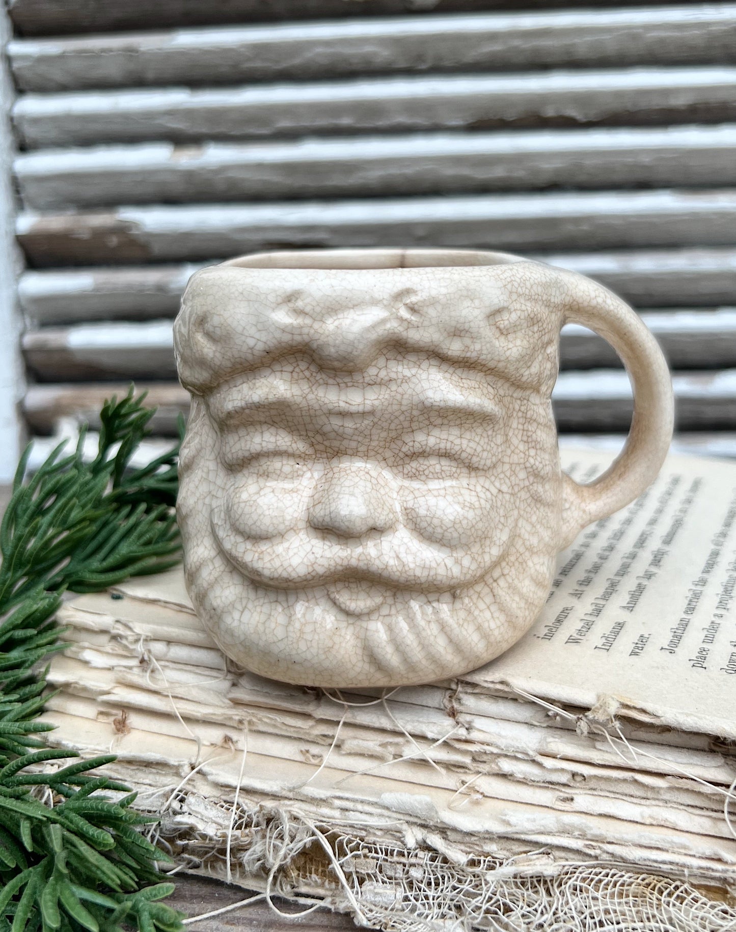 Vintage SANTA Mug