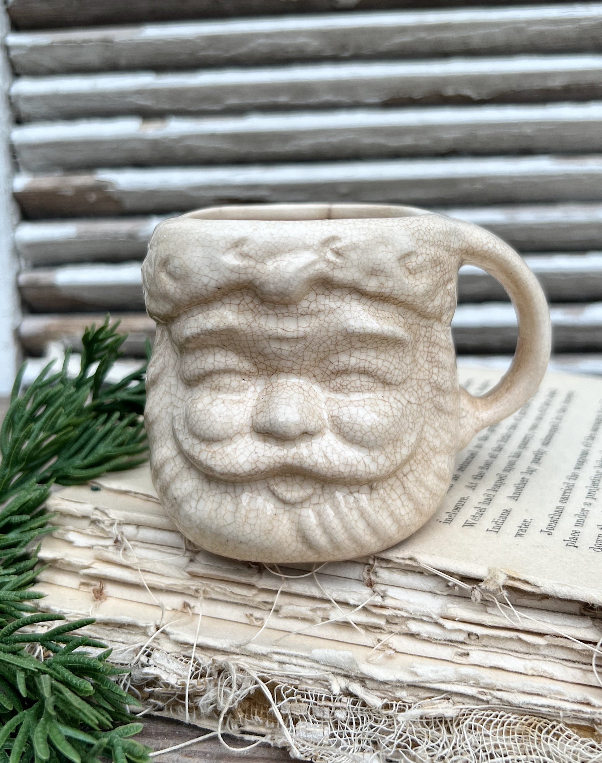 Vintage SANTA Mug