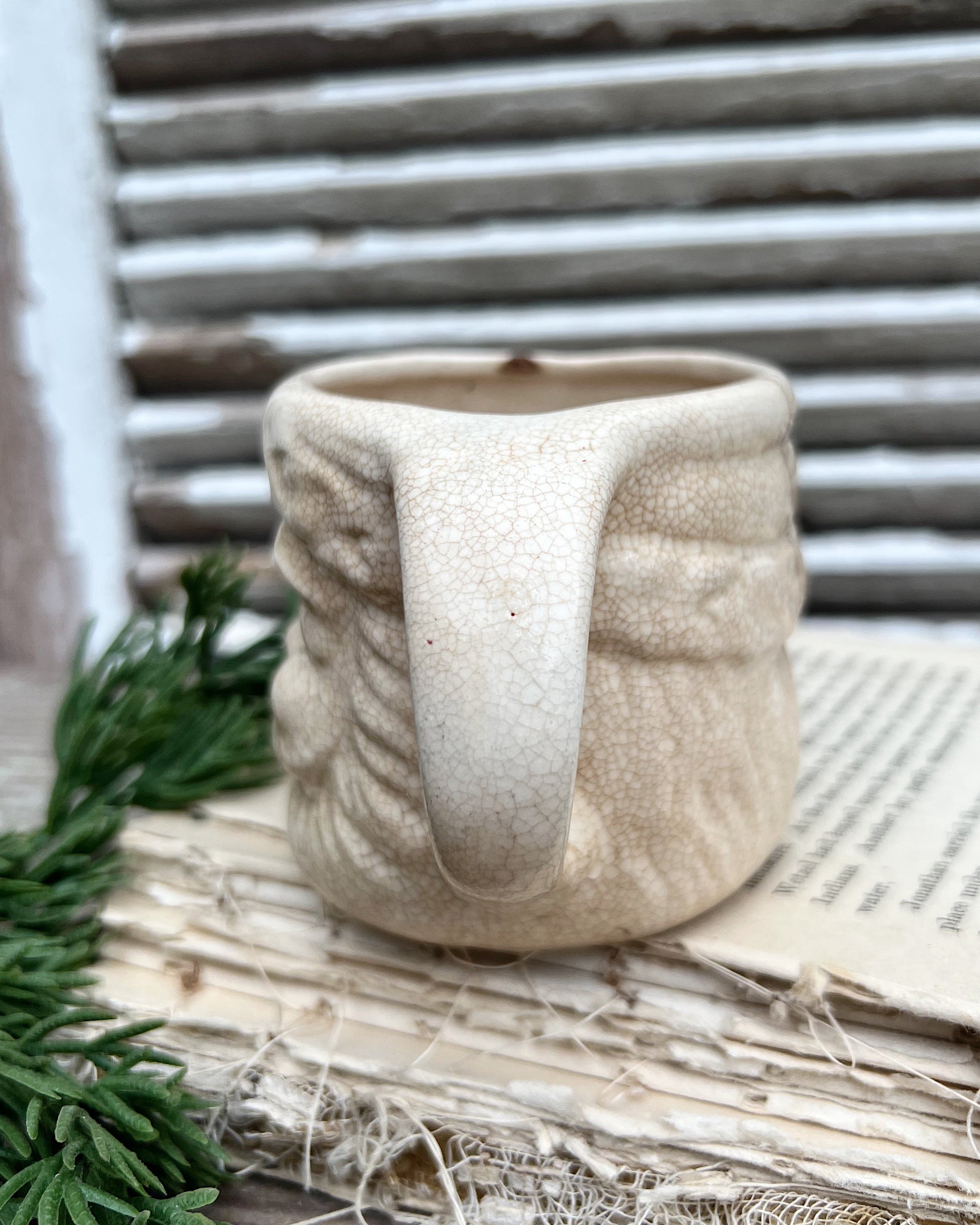 Vintage SANTA Mug