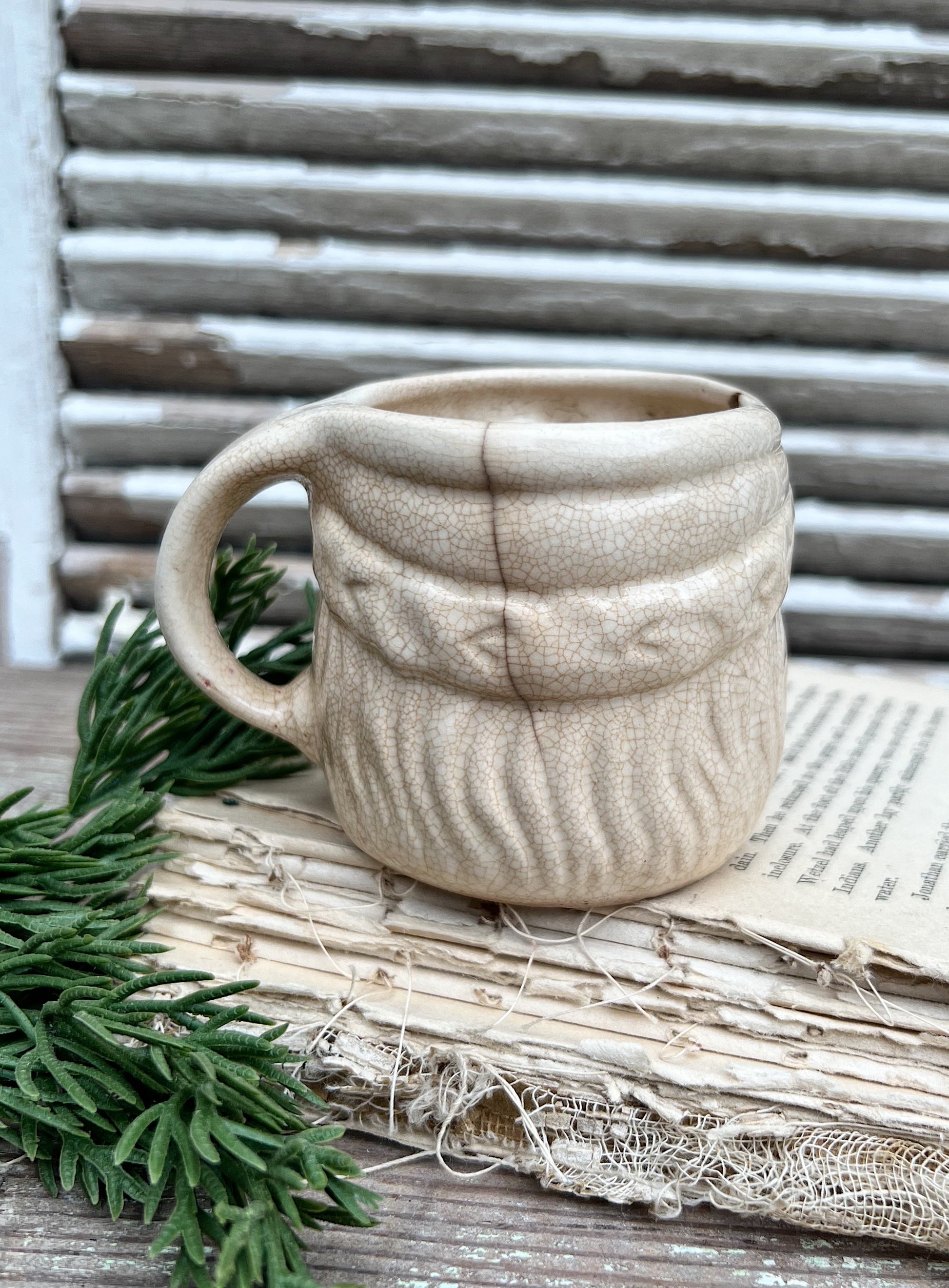 Vintage SANTA Mug