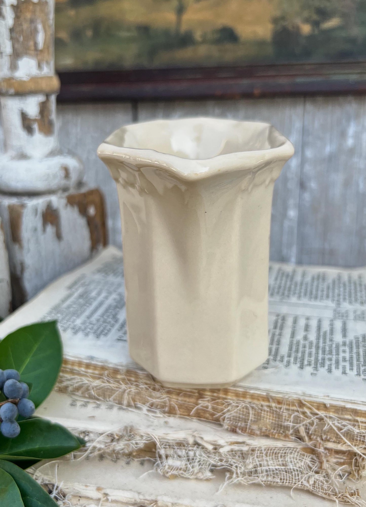 Vintage Syracuse Ironstone Creamer