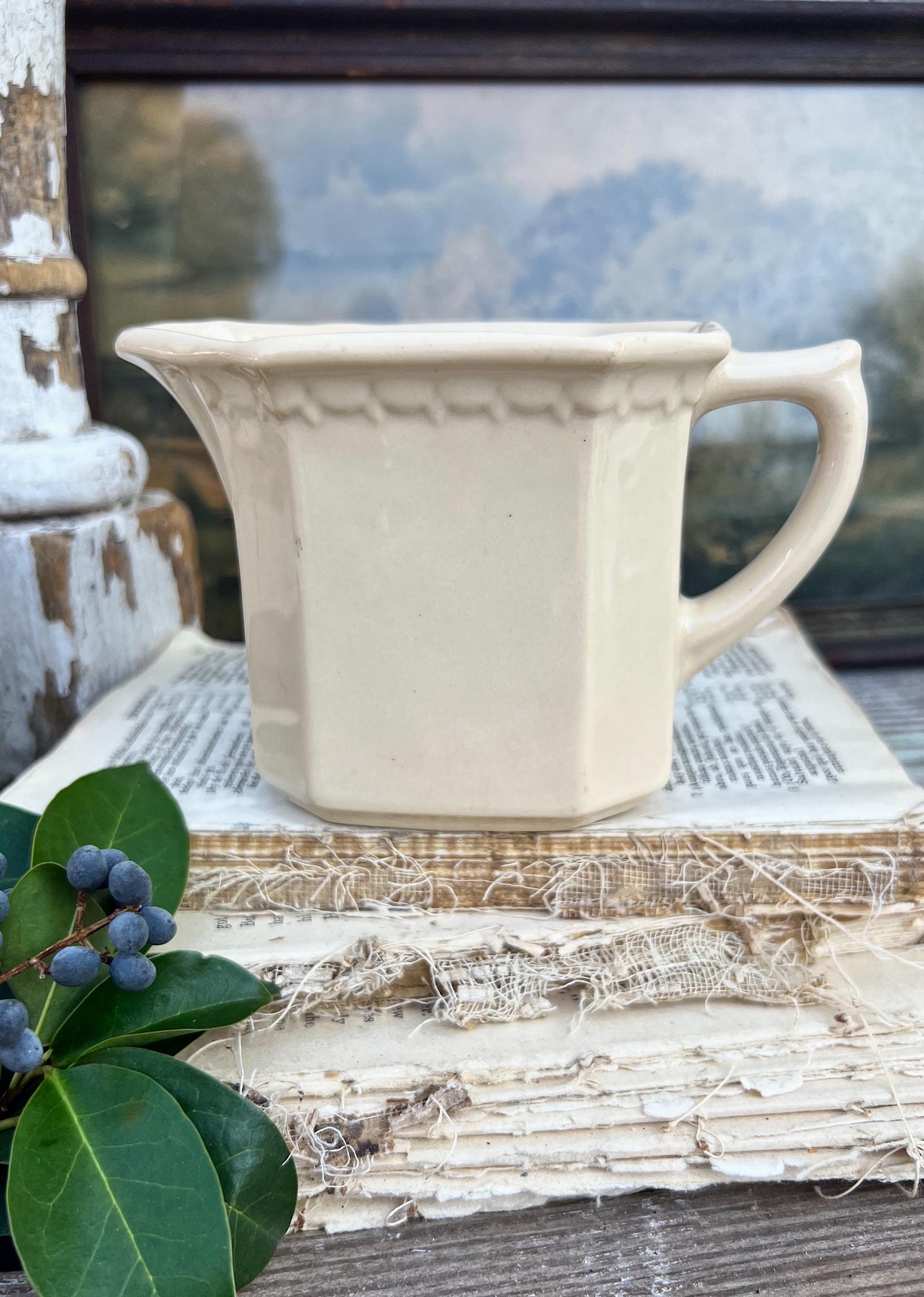 Vintage Syracuse Ironstone Creamer